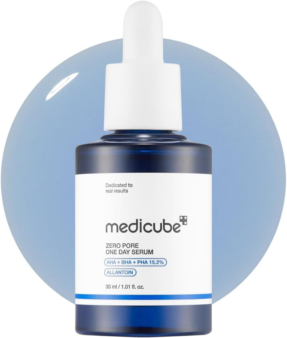Zero Pore One-Day Serum | Overnight Resurfacing Serum with Pore Tightening Complex - AHA+BHA+PHA, Niacinamide - Korean Skincare, 1.01 Fl.Oz